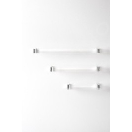 Laufen Kartell - Porte-serviettes, 450 mm, chrome/fumée H3813310850001
