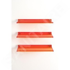 Laufen Kartell - Etagère, longueur 825 mm, transparent H3853320840001