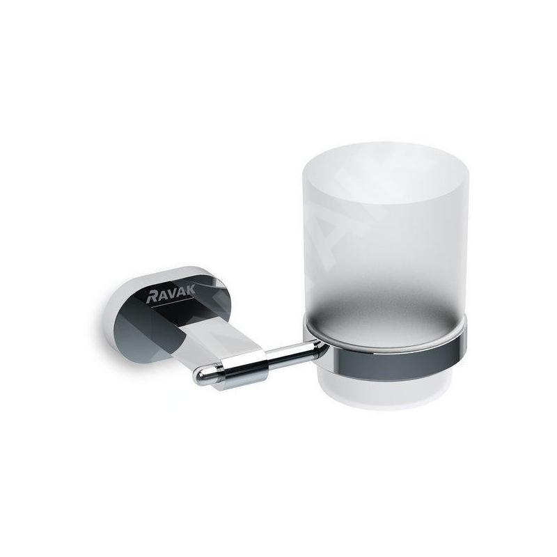 Ravak Chrome - Porte-verre, chrome / verre X07P188 Ravak Chrome - Porte-verre, chrome / verre X07P188