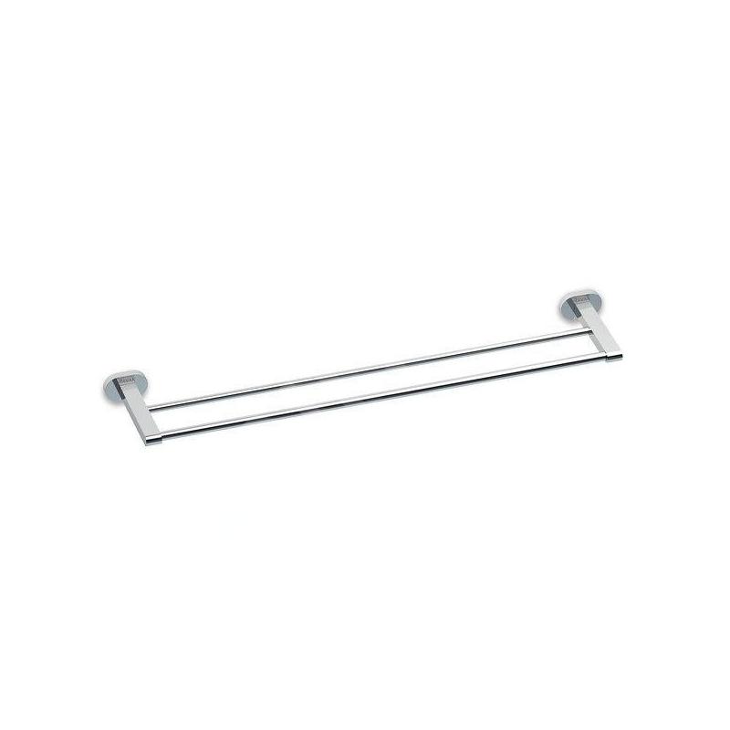 Ravak Chrome - Porte-serviette double, 66 cm, chrome X07P193