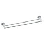 Ravak Chrome - Porte-serviette double, 66 cm, chrome X07P193