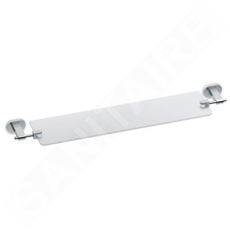 Ravak Chrome - Tablette en verre CR 500.00, longueur 640 mm, chrome / verre mat X07P195