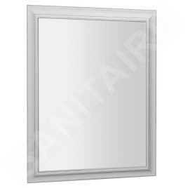 Sapho Miroirs - Miroir Ambiente dans un cadre, 720x920 mm, blanc antique NL705