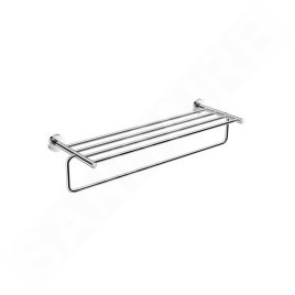 Jika Basic - Porte-serviettes avec barre de suspension, 630 mm, chrome H3813A60040001