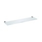 Jika Basic - Étagère en verre 400 mm, chrome/verre dépoli H3853A10040001
