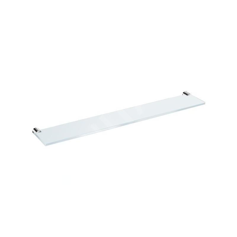 Jika Basic - Étagère en verre 570 mm, chrome H3853A20040001