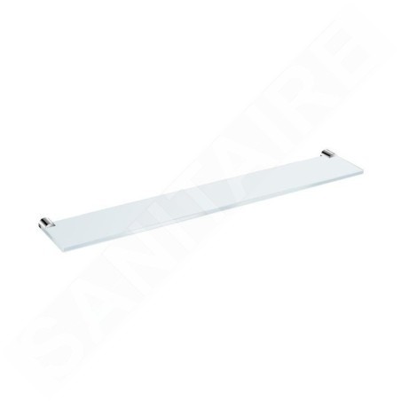Jika Basic - Étagère en verre 570 mm, chrome H3853A20040001