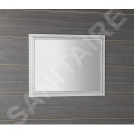 Sapho Miroirs - Miroir Ambiente dans un cadre, 720x920 mm, blanc antique NL705