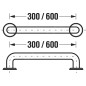 Jika Universum - Barre d’appui, 300 mm, blanc H3897110000001 Jika Universum - Barre d’appui, 300 mm, blanc H3897110000001
