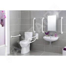 Jika Universum - Barre d’appui, 300 mm, blanc H3897110000001
