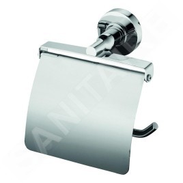 Ideal Standard IOM - Porte-papier de toilette avec couvercle, chrome A9127AA