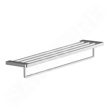Ravak 10° - Étagère avec porte-serviettes, 630 mm, chrome X07P327