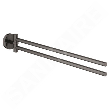 Grohe Essentials - Porte-serviettes, graphite foncé 40371A01
