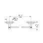 Grohe Essentials - Porte-serviettes, Warm Sunset 40386DA1
