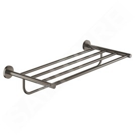 Grohe Essentials - Porte-serviette multi-barres, graphite foncé brossé 40800AL1