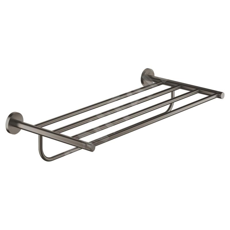 Grohe Essentials - Porte-serviette multi-barres, graphite foncé brossé 40800AL1