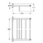 Grohe Essentials - Multi-porte-serviettes, graphite foncé 40800A01
