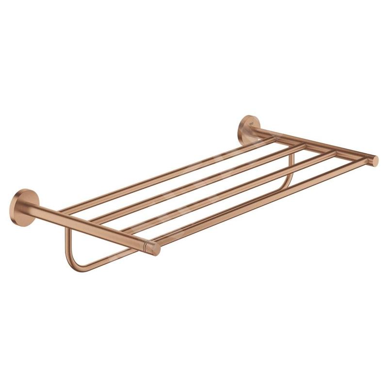 Grohe Essentials - Porte-serviette multi-barres, Warm Sunset brossé 40800DL1