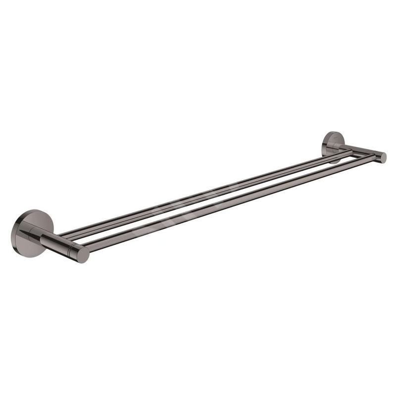 Grohe Essentials - Porte-serviettes à deux bras, graphite foncé 40802A01