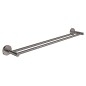 Grohe Essentials - Porte-serviettes à deux bras, graphite foncé 40802A01