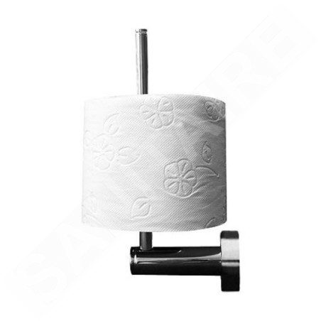 Duravit D-Code - Porte papier toilette, chrome 0099151000