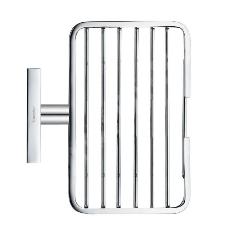 Duravit Karree - Porte-savon avec support, chrome 0099531000