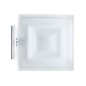 Duravit Karree - Porte-savon avec support, chrome/verre dépoli 0099521000