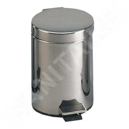 Sanela Poubelles en inox - Poubelle en inox, 5 l, mate SLZN 11X