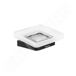 Ravak 10° - Porte-savon, noir / verre X07P556