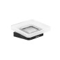 Ravak 10° - Porte-savon, noir / verre X07P556