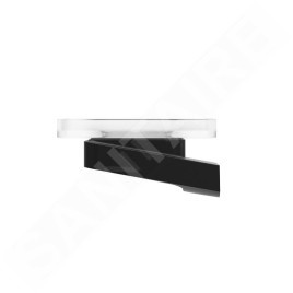 Ravak 10° - Porte-savon, noir / verre X07P556
