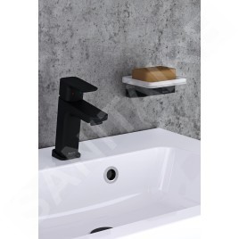 Ravak 10° - Porte-savon, noir / verre X07P556
