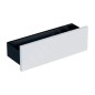 Geberit Smyle Square - Étagère 450 mm, lave / blanc 500.362.00.1