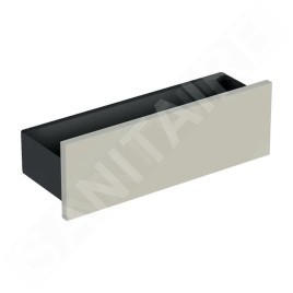 Geberit Smyle Square - Étagère 450 mm, lave / sable gris 500.362.JL.1