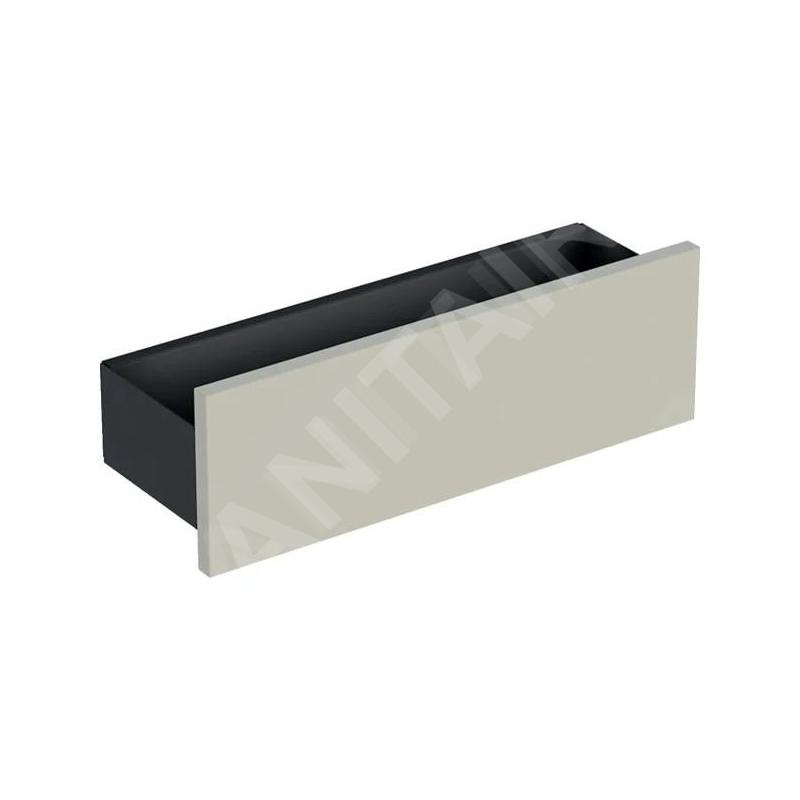 Geberit Smyle Square - Étagère 450 mm, lave / sable gris 500.362.JL.1