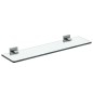 Ideal Standard IOM Square - Étagère, longueur 520 mm, verre mat / chrome E2206AA