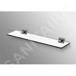 Ideal Standard IOM Square - Étagère, longueur 520 mm, verre mat / chrome E2206AA