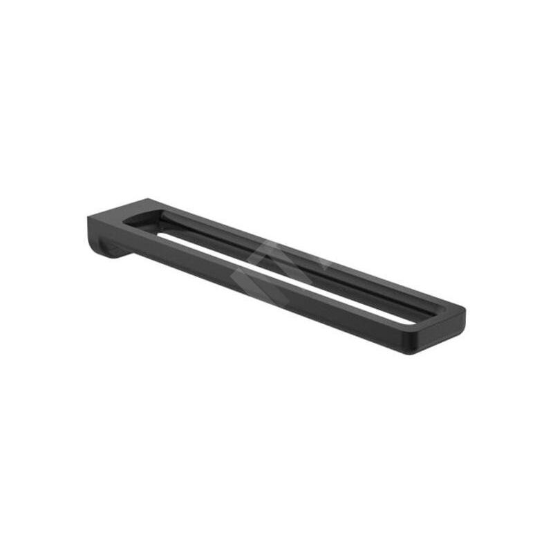 Roca Tempo - Porte-serviettes, longueur 420 mm, noir A817031CN0