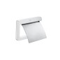 Roca Tempo - Porte-papier toilette avec couvercle, chrome A817033001