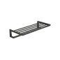 Roca Tempo - Étagère pour serviettes, longueur 600 mm, noir A817032CN0