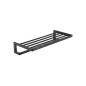 Roca Tempo - Étagère pour serviettes, longueur 600 mm, noir A817032CN0