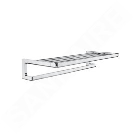 Roca Tempo - Étagère pour serviettes, longueur 600 mm, chrome A817032001