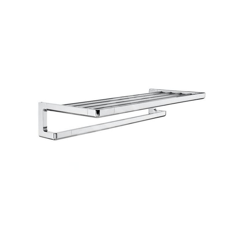 Roca Tempo - Étagère pour serviettes, longueur 600 mm, chrome A817032001