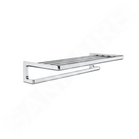 Roca Tempo - Étagère pour serviettes, longueur 600 mm, chrome A817032001