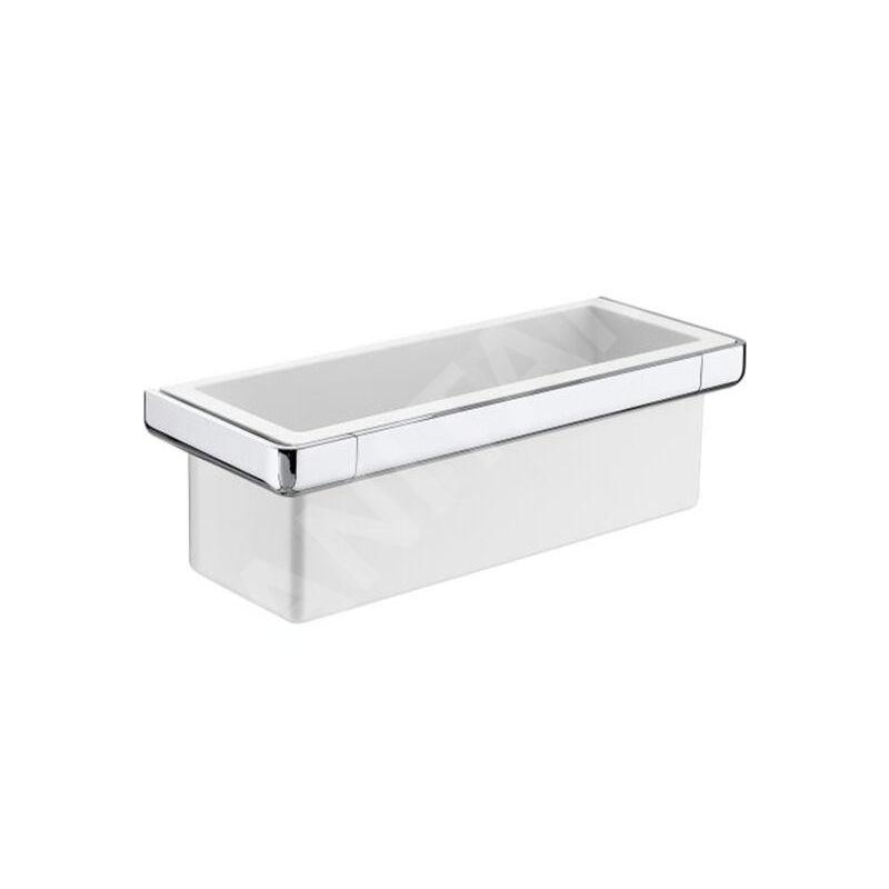 Roca Tempo - Étagère, longueur 300 mm, chrome / blanc A817028001