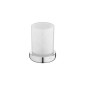 Roca Tempo - Verre pour brosses à dents et dentifrice à poser, chrome A817022001