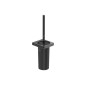Roca Tempo - Brosse murale WC avec support, noir A817036CN0