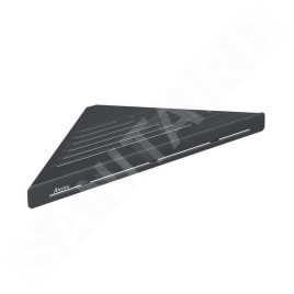 Ravak Slim - Tablette d'angle, noir/noir X07P650