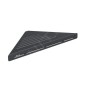 Ravak Slim - Tablette d'angle, noir/noir X07P650