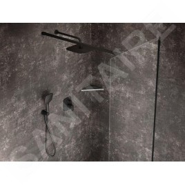 Ravak Slim - Tablette d'angle, noir/noir X07P650